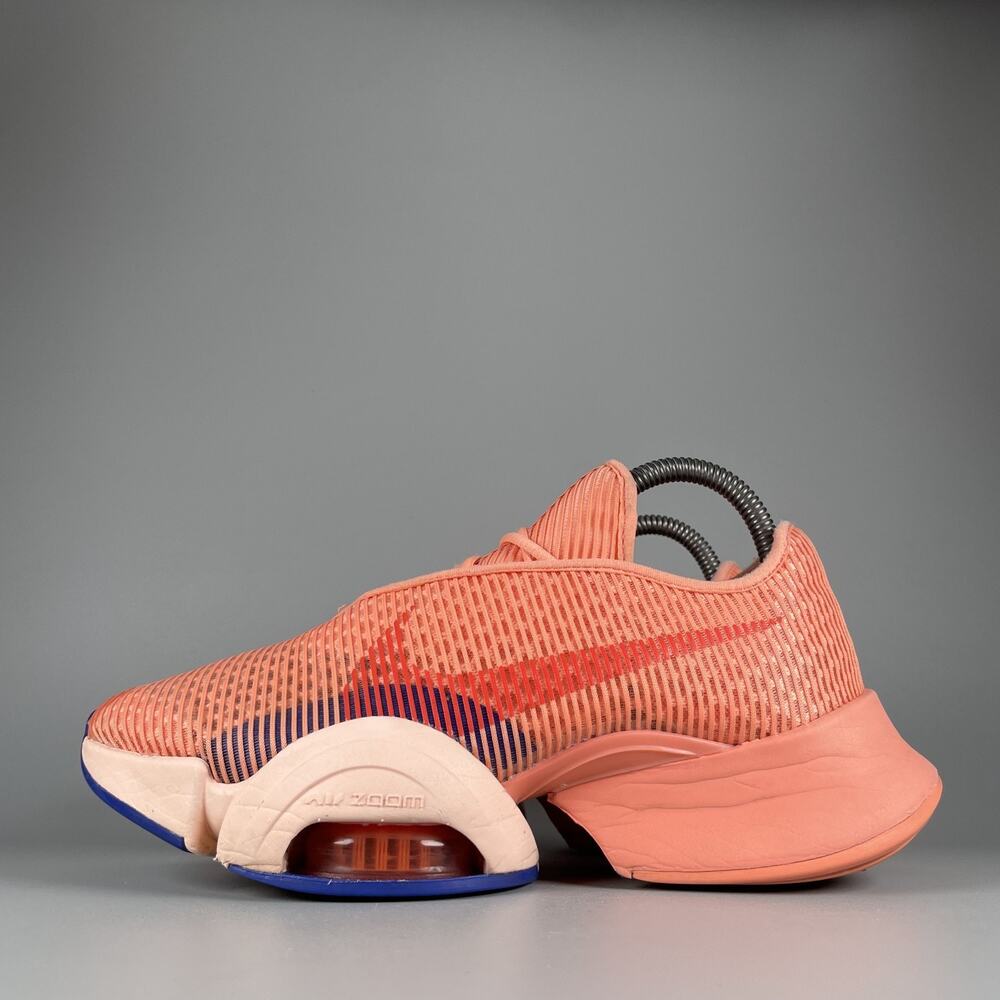 Nike Air Zoom SuperRep 2 Women's Size 7 Crimson Bliss Concord Gym Sneaker GUC